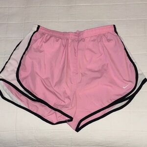 Nike Women's Athletic Shorts in Pink and Black